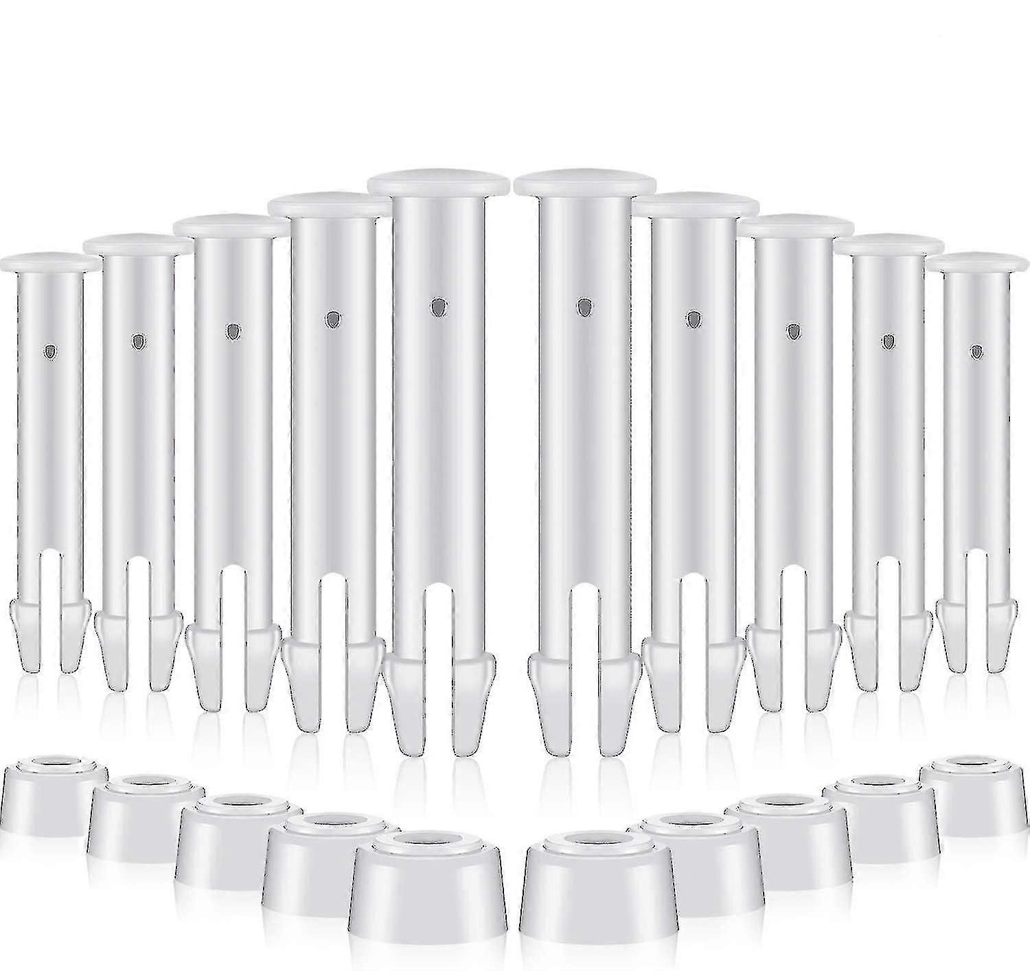 دبابيس ختم حمام السباحة المكونة من 12 عبوة (5.5 سم) مع موانع تسرب مطاطية إضافية - قطع غيار حمام السباحة ل انتكس 1