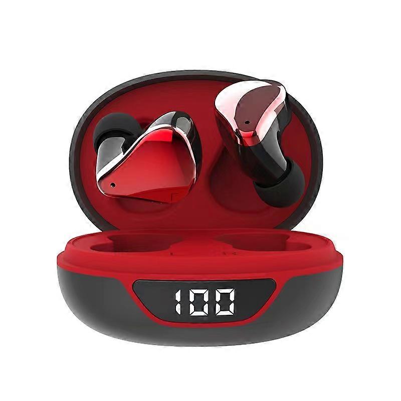 Inear Bluetooth headset digital display mini music private model gaming bluetooth headset