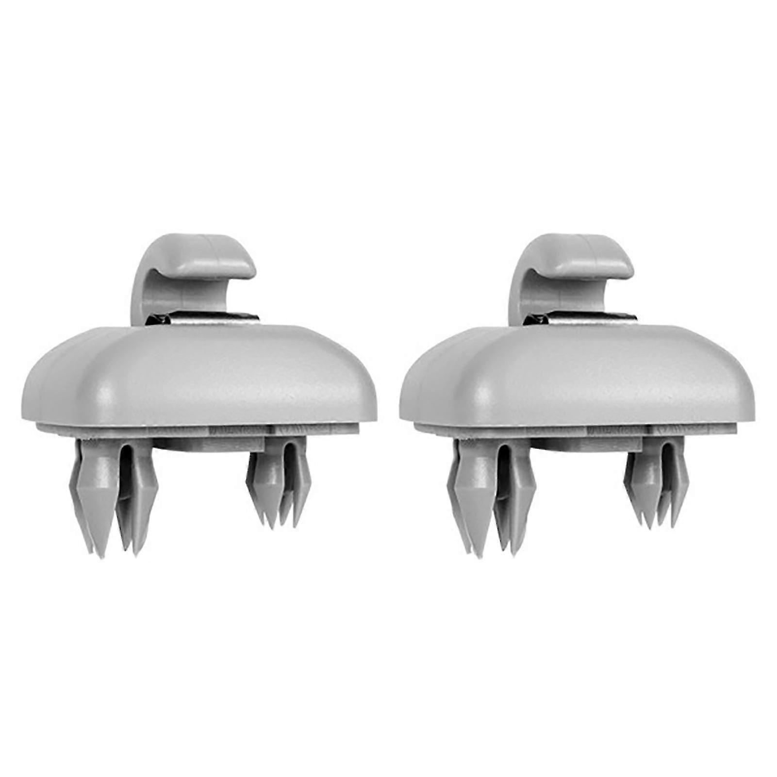 Naievear 2pcs Sun Visor Bracket Fine Workmanship High Reliability Abs Interior Sun Visor Clip Holder 8u0857562a 8e0857562 For A3 A4l A5 A6l A7 Q5 Q3