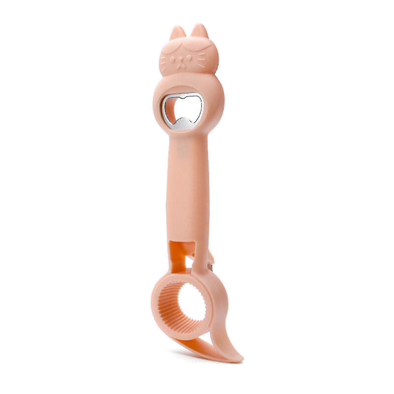 Creative Multi-purpose Four-in-one Bottle Opener (remark: Bagged) Blue