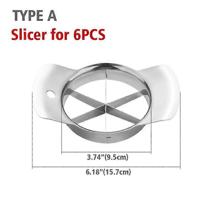 Rustfrit stål køkkenredskaber Apple Corer Slicer Orange Cutter Frugt Slicer