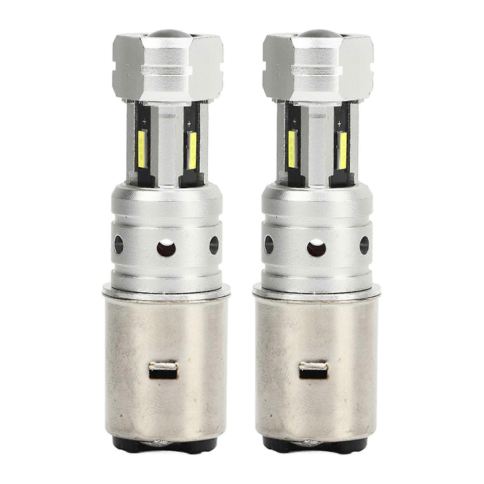 2pcs LED Motorcycle Headlights Bulb Super Bright LED Bulbs Replacement for Suzuki