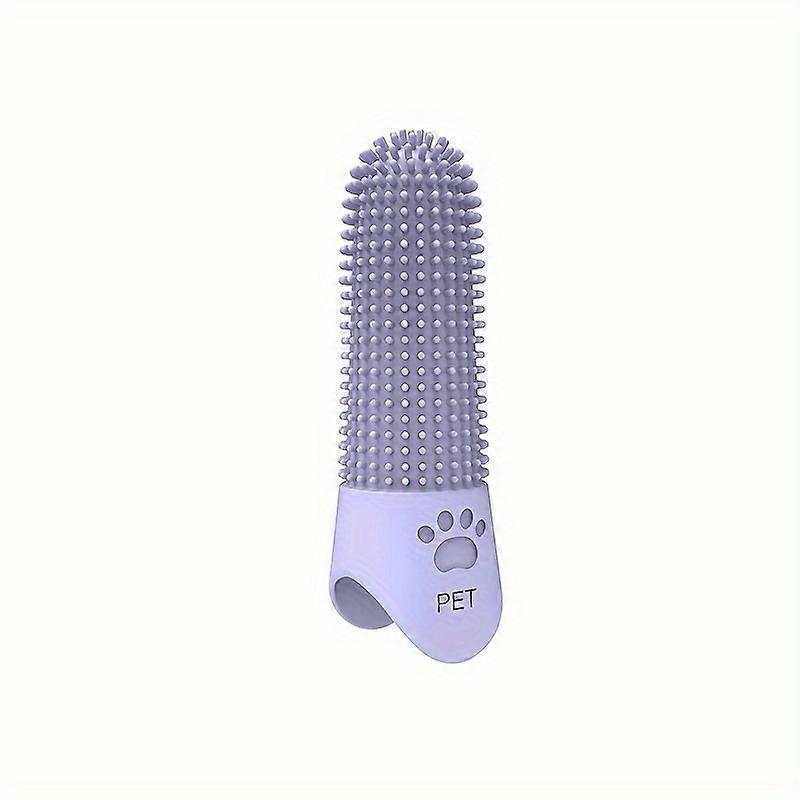 Soft Silicone Finger Toothbrush For Pets, Perfect For Oral Hygiene Of Dogs