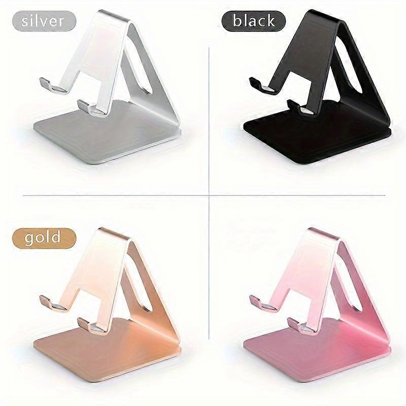 Aluminum Alloy Desktop Simple Holder Metal Mobile Phone Bracket Tablet Bracket Lazy Mobile Phone Holder Bracket