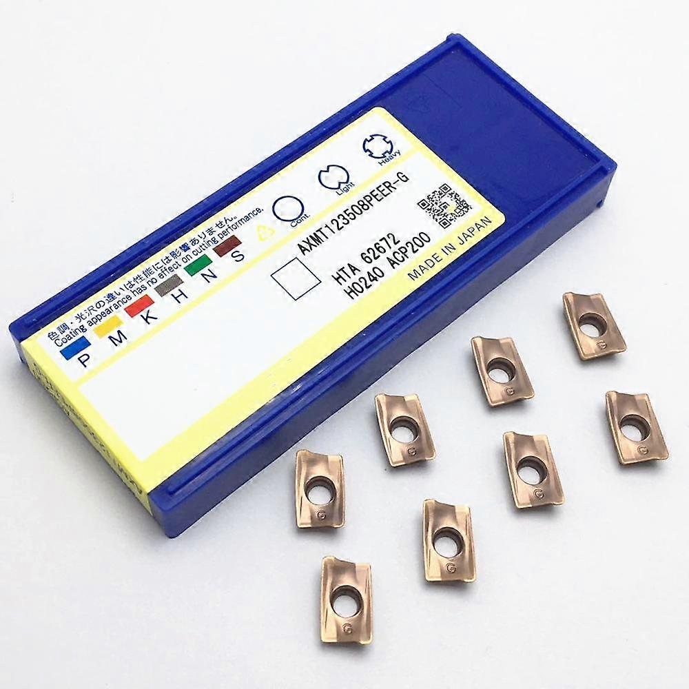 CNC lathe tool AXMT 123508 metal turning tool AXMT123508 machine tool accessories AXMT123508 PEER-G ACP200 hard alloy blade