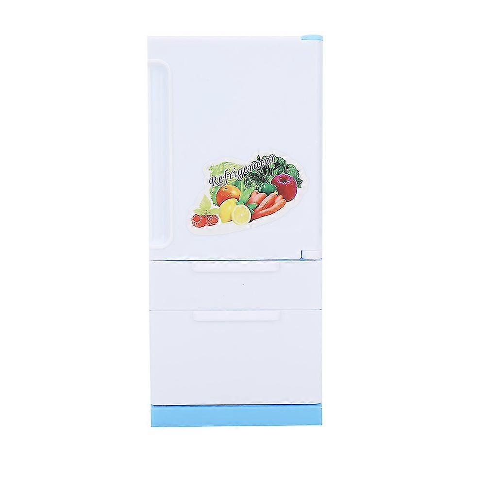 Mini kylskåpsleksak för dockor - Dockhusmöbelsimulering