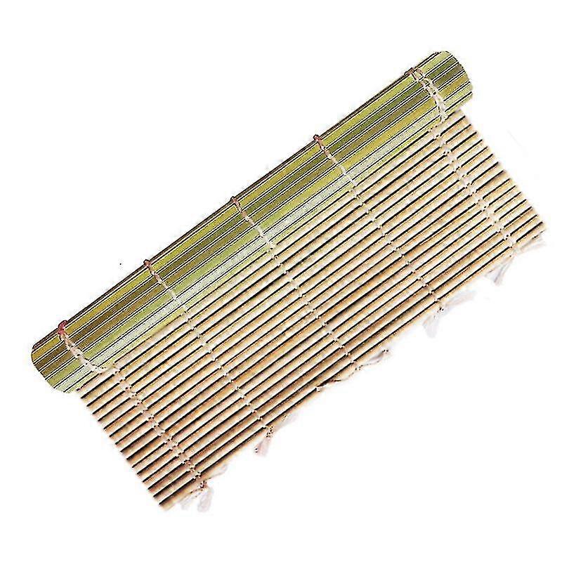 Sushigardin Grön läderbambugardinform