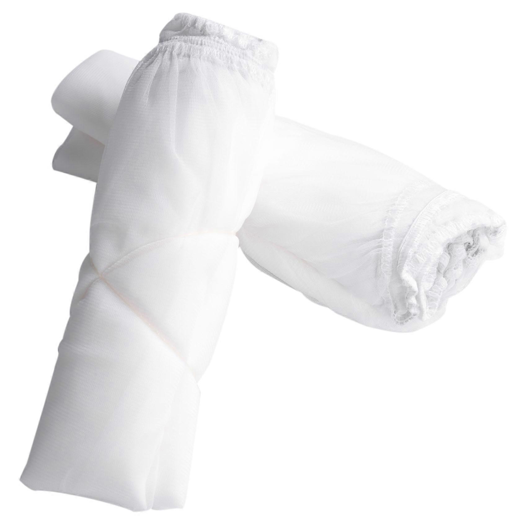 20 Pack Strainer Bag, 5 Gallon Paint Strainer with Elastic Top Opening White Fine Mesh Filters Bag