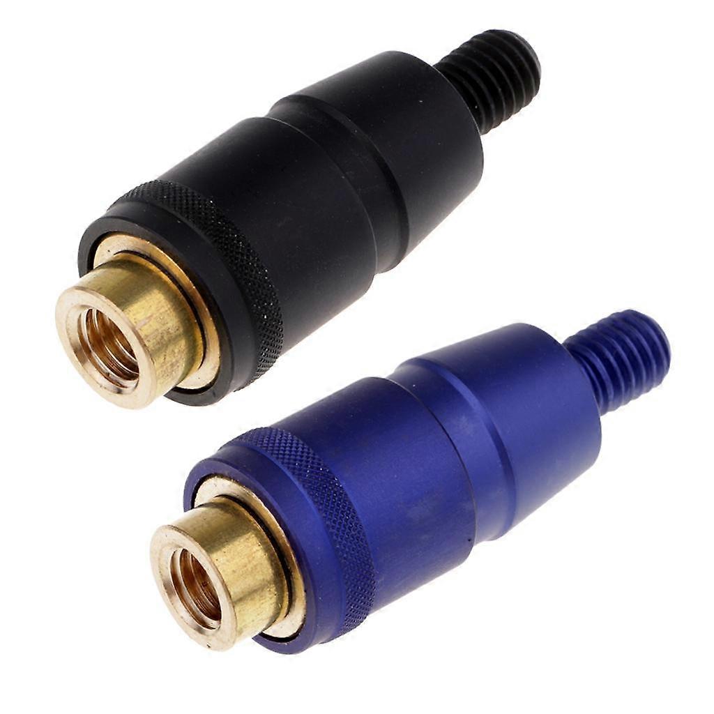 Set van 2 stuks Vissen Schepnet Connector Hoofd Schroeven Quick Release Adapter