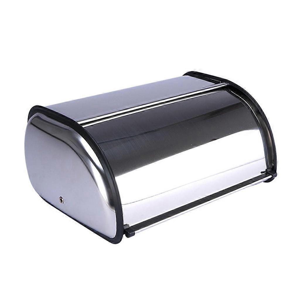 Stainless Steel Bread Box Fruit Nut Snacks Preservation Container Supplies