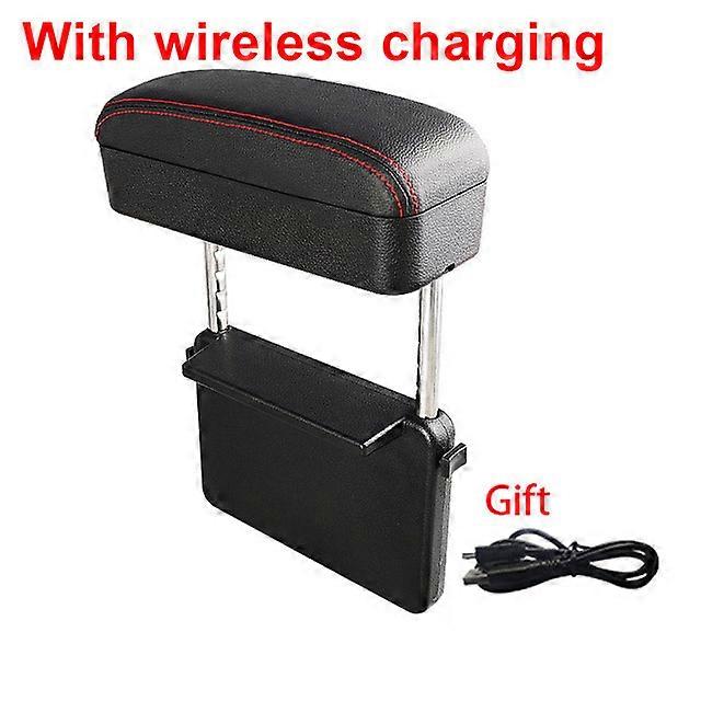 Car Center Console Adjustable Arm Rest Box Car Armrest Organizer Accessories Cushion For Auto Elbow Support Universal