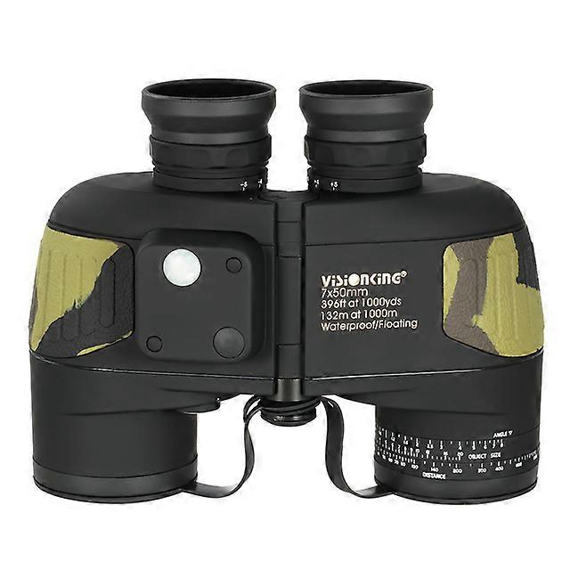 Visinking 7x50 Range Finder مناظير للصيد تلسكوب قوي وطويل المدى مناظير Rangefinder معدات التخييم