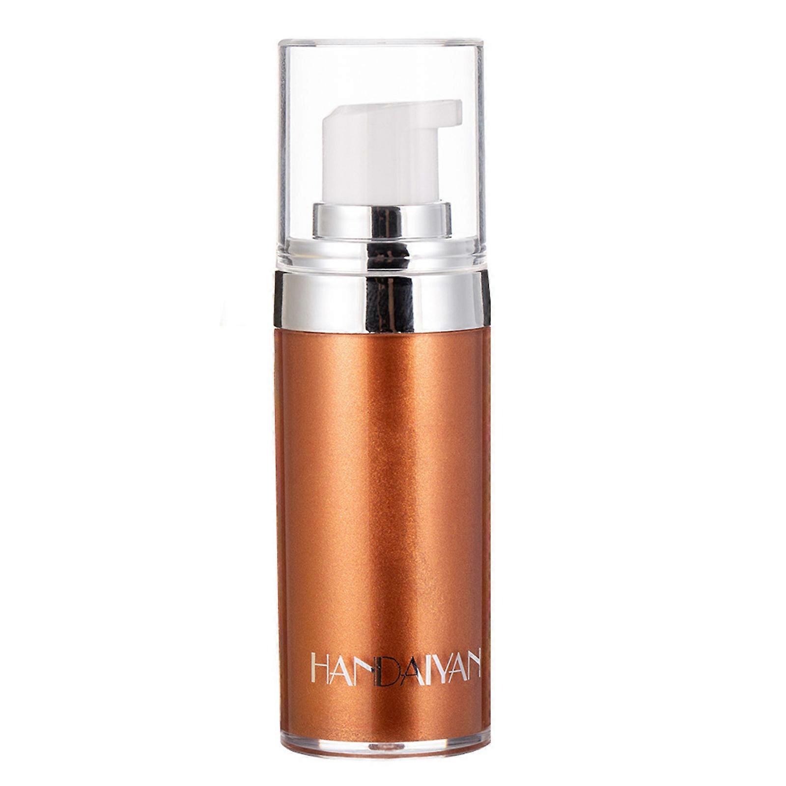 Body Highlighter Makeup Smooth Shimmer Glow Liquid Foundation for Face and Body