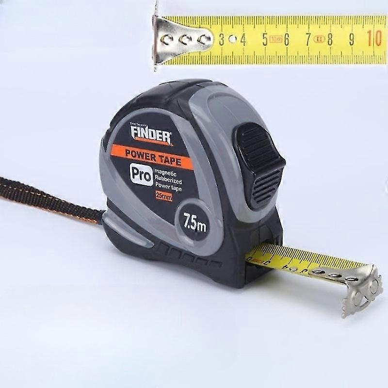50 # Carbon Steel Material Tape Measure 7.5m/10m With Magnetic Wear-resistant And Anti Drop Measuring Tool (width 25mm) (metric Only)