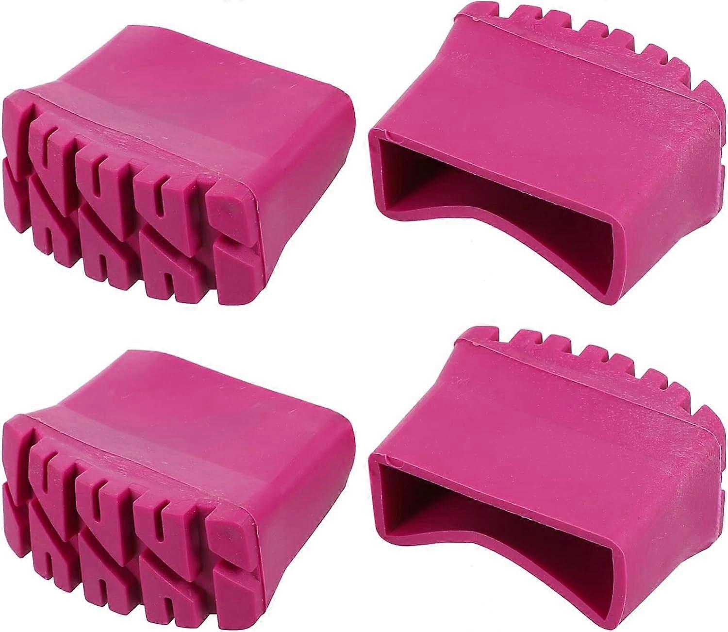 Pack Non-Slip Rubber Protective Tips for Folding Ladders, Crafts, Construction Site, Engineering Ladders