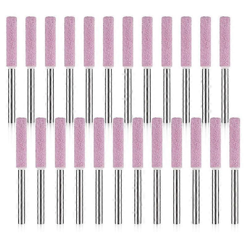 24 Pack Chainsaw Sharpener Grinding Polishing Grinding Tool For Chainsaw Sharpener 3x4.8mm Yalo