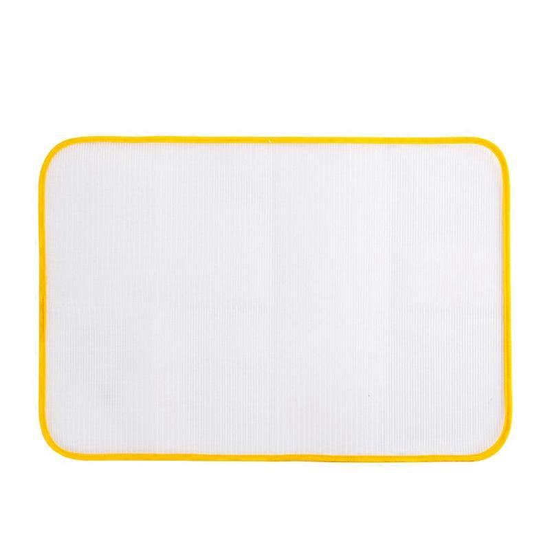 Protective Insulation High Temperature Board Cover Against Pressing Pad Ironing Cloth Guard Protective Press Mesh (Random Color) (1Pc)