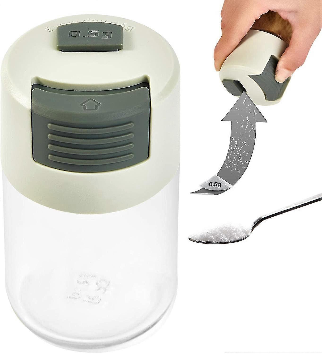 Salt And Pepper Shakers, Fixed Quantity Seasoning Bottle, One Time Output 0.5g For Home Cooking Picnic