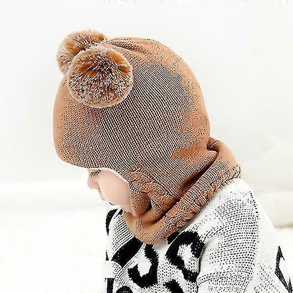 Windproof Hat Winter Warm Cute Hat [coffee Color]
