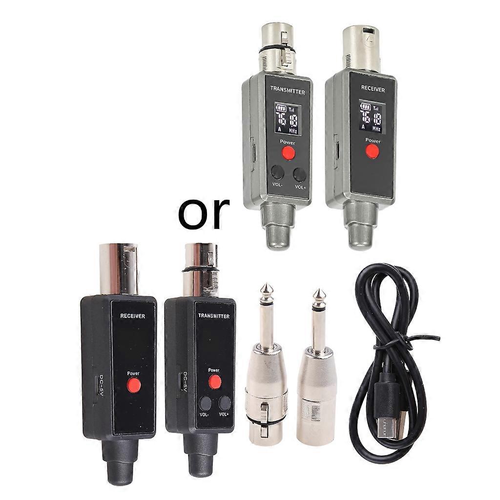 Wireless Microphone System 2.4 Ghz Wireless Microphone Transmitter Receiver