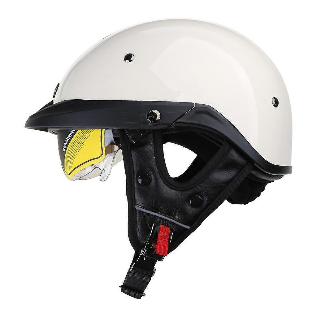 unbrand Moto Hommes Rétro-Équitation Casque Scooter Personnalisé Casquette De Baseball Demi Casque B
