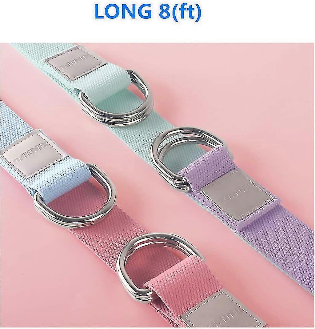 Yoga Blocks 2 Pack Set - (yoga Block With 1 Yoga Strap) High Density Soft Eva Fo