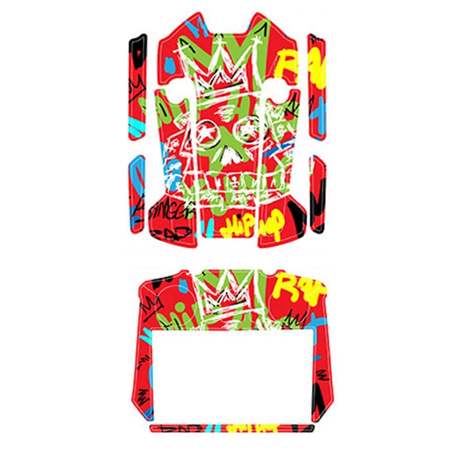 Drone Sticker Vibrant Color No Bubbles Anti-Scratch Waterproof Fade-resistant Drone Decals for Mini