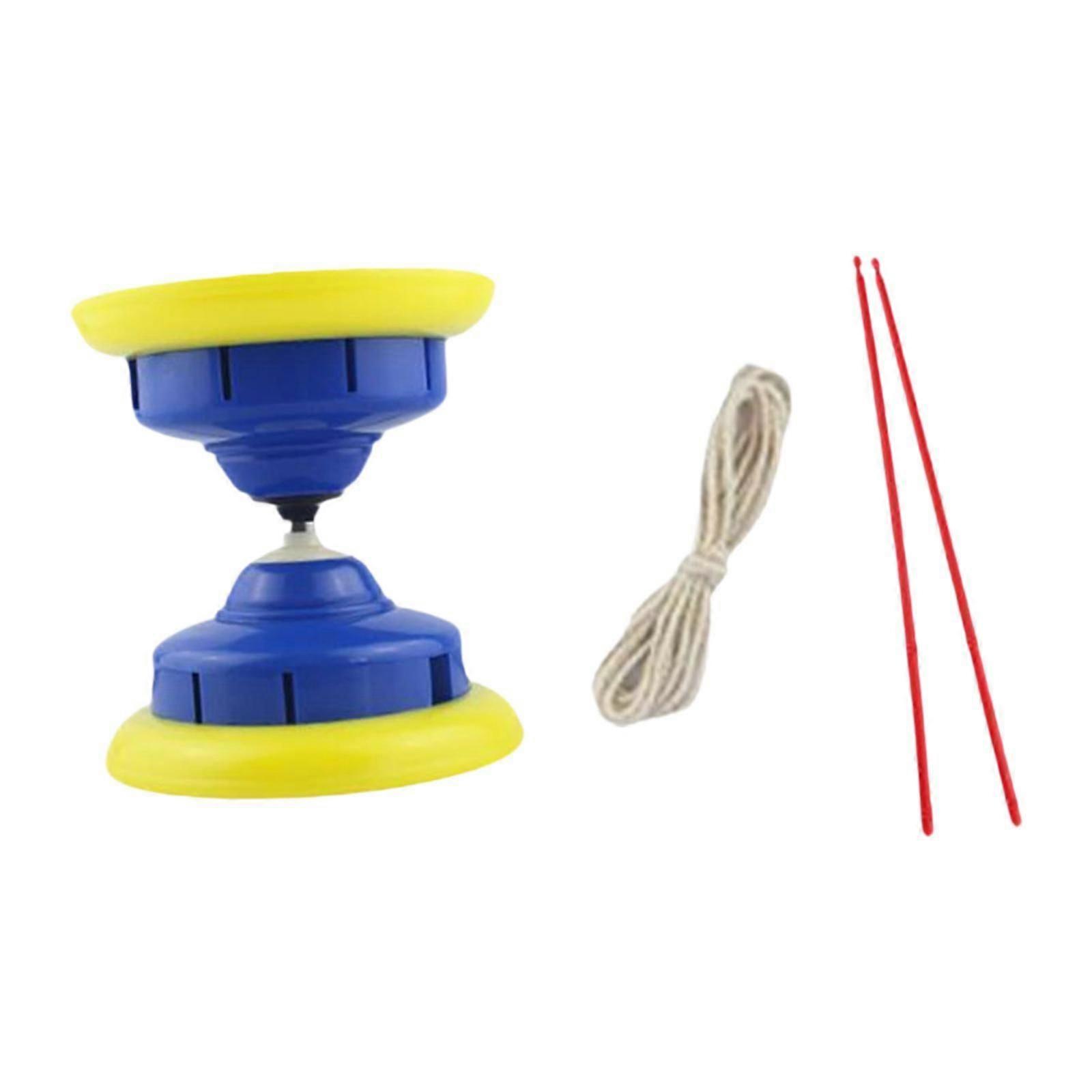 Chinese Diabolo Set Lightweight Multiuse with Sticks for Park Park red