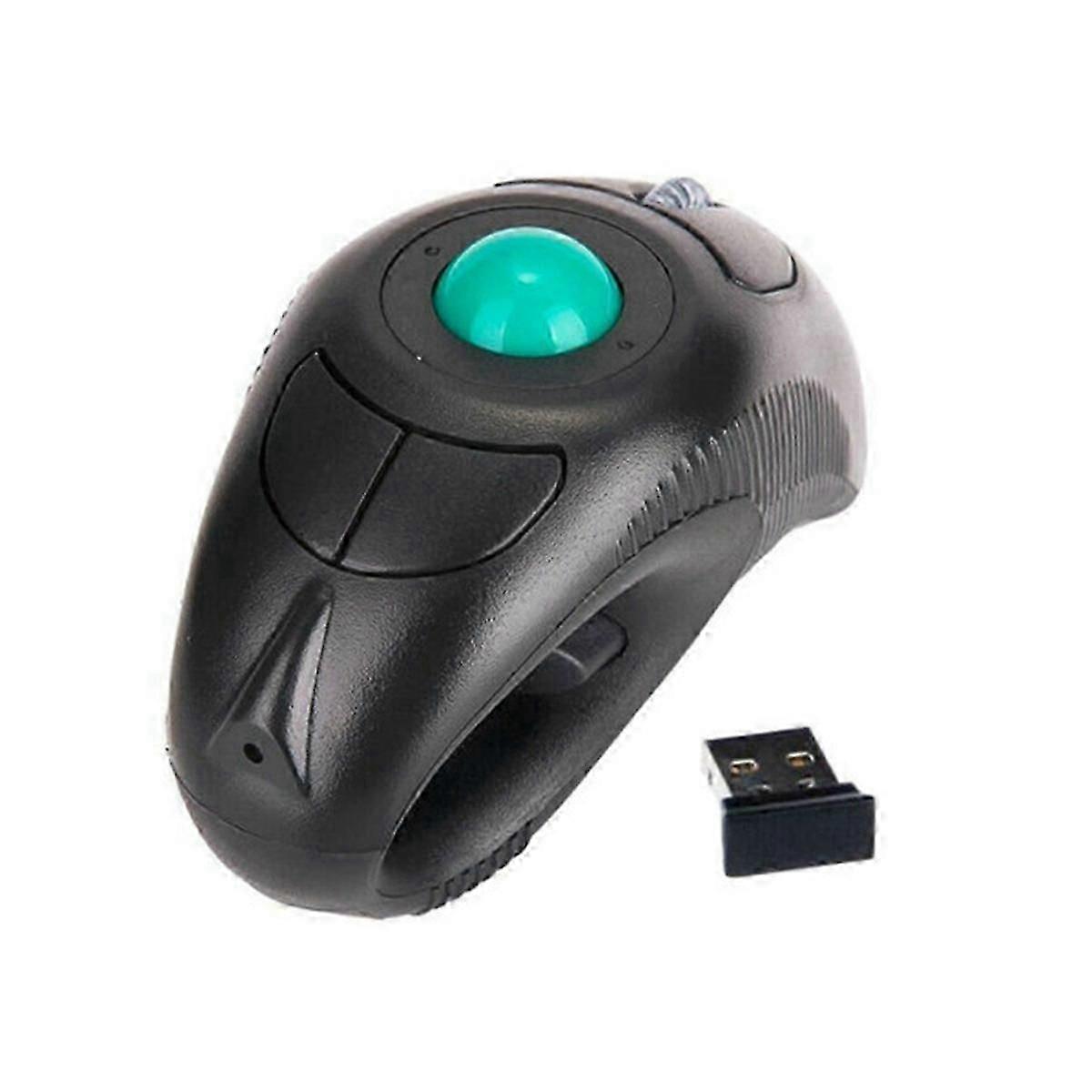 2.4g Wireless Air Mouse Ergonomic Trackball Handheld Finger Usb Mouse Usb Optical Trackball Mice