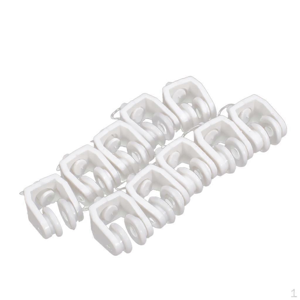 20pcs Plastic Curtain Track Runners