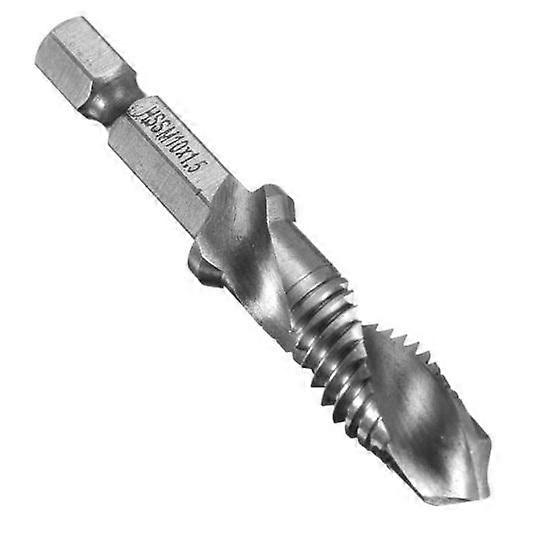 M10 1/4inch Hex Shank HSS Metric Right Hand Screw Thread Tap Taper Drill Bit