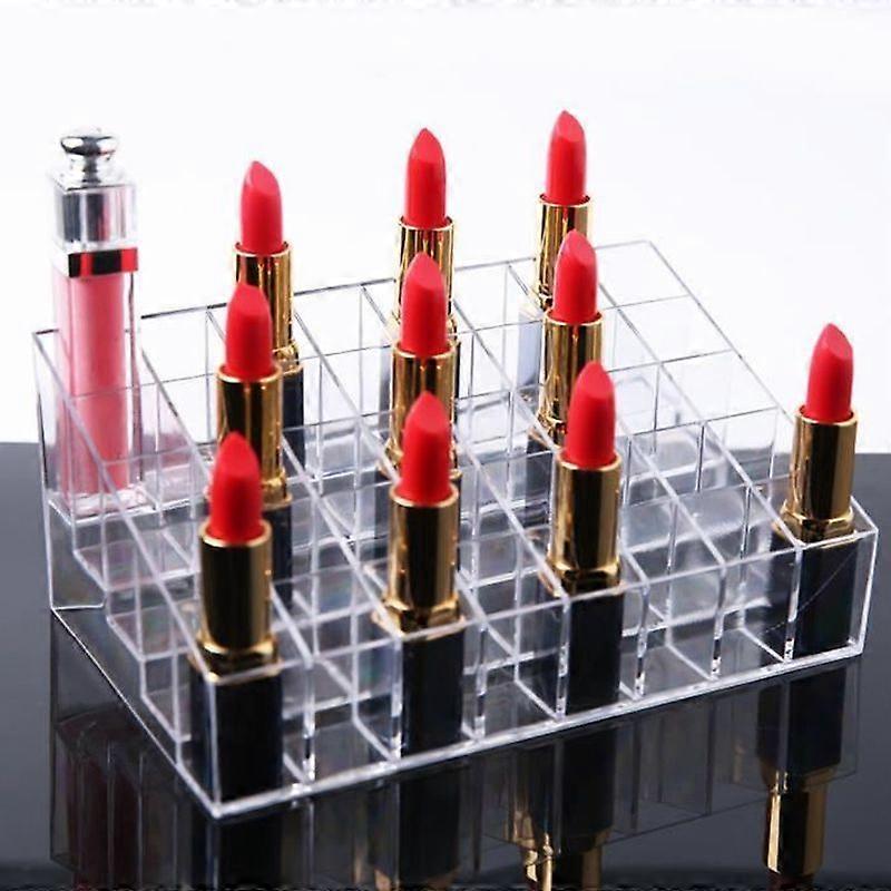40 Grids Cosmetic Storage Box Transparent Acrylic Lipstick Organizer