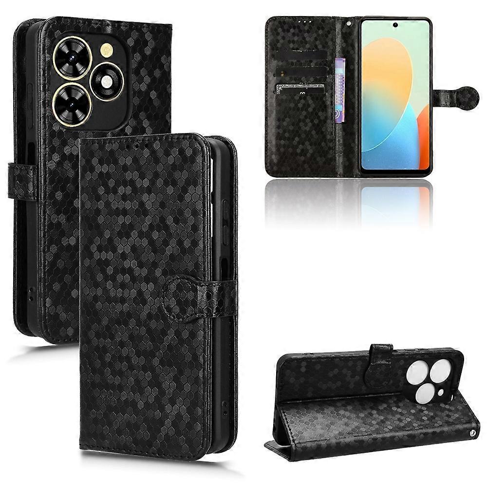 Honeycomb Dot Texture Leather Phone Case