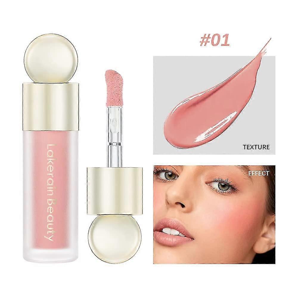 Liquid Blush, Soft Cream Face Blush,long Lasting Smudge Proof Dewy Cheek Tint Easy To Blend Blusher