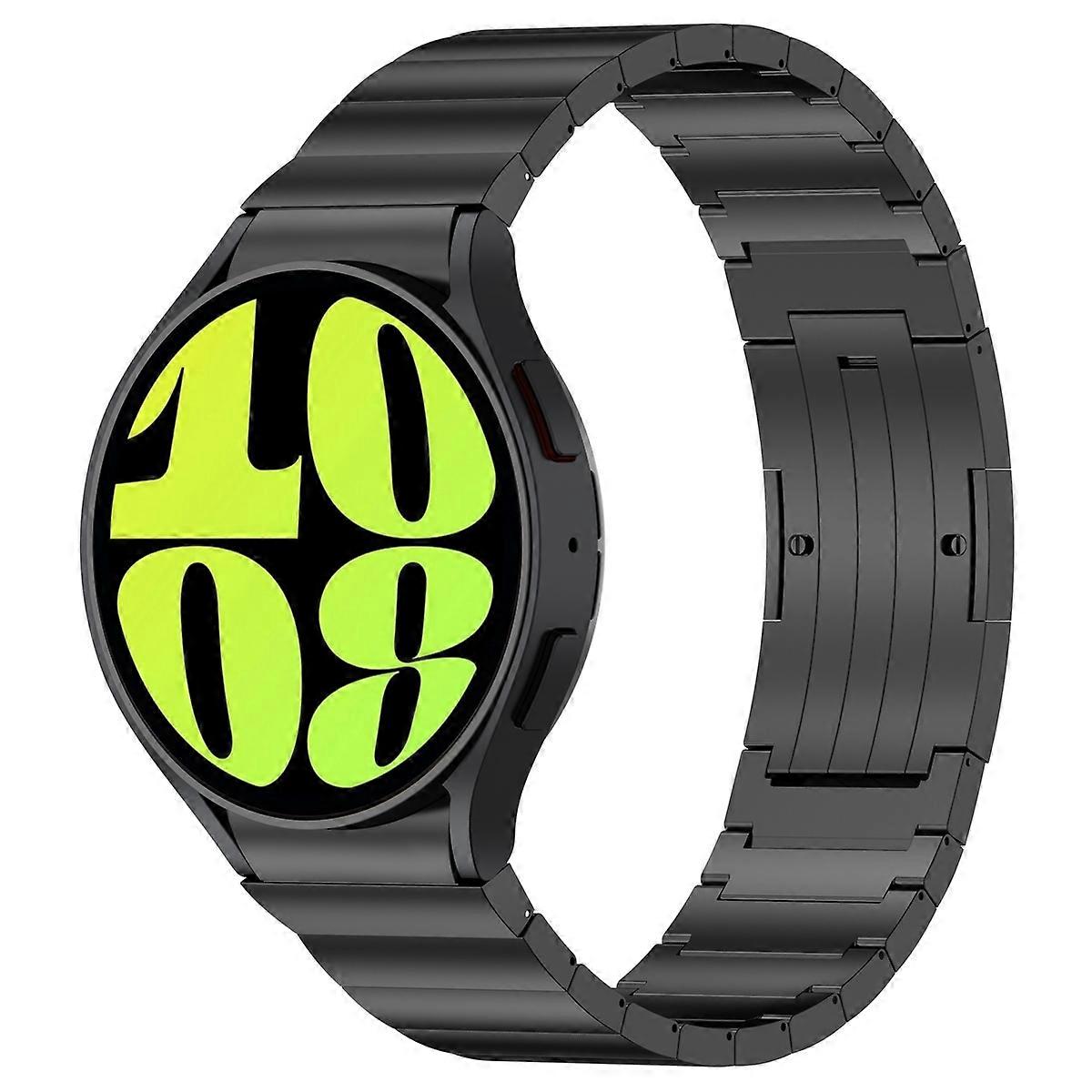 Button Style One-bead Metal Watch Band
