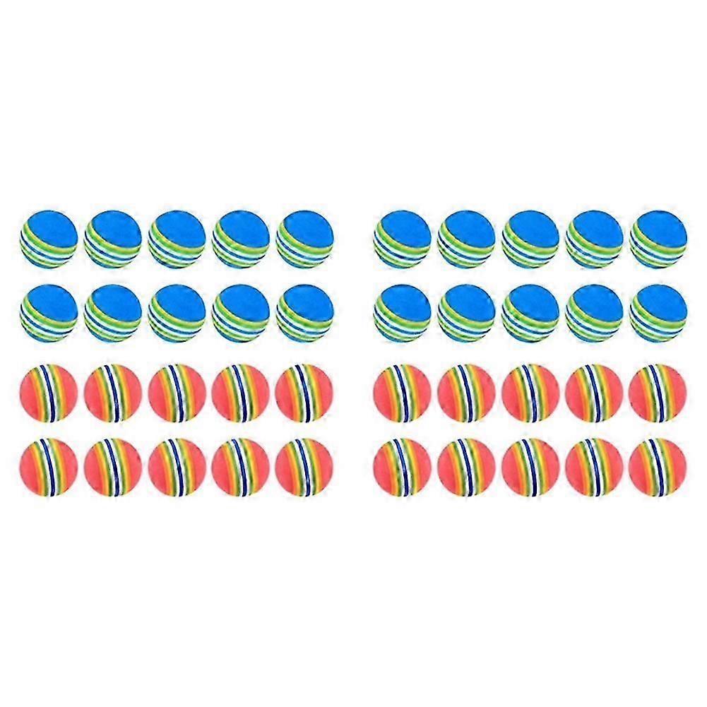 Garden Golf Balls Set, Soft Foam Practice Balls for Indoor Use