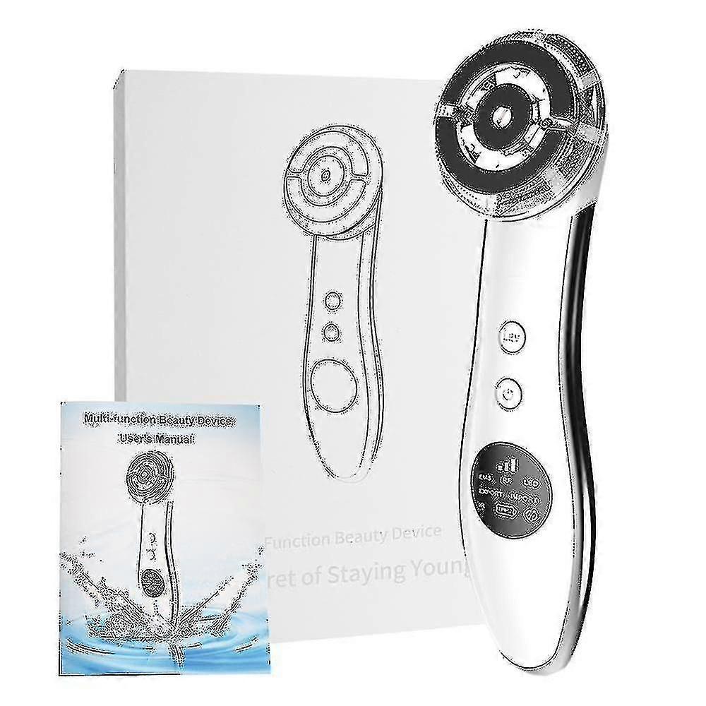 Face Massager Skin Rejuvenation Radio Mesotherapy Led Facial Lifting Beauty Vibration Wrinkle Removal Radio Frequency Skin Care