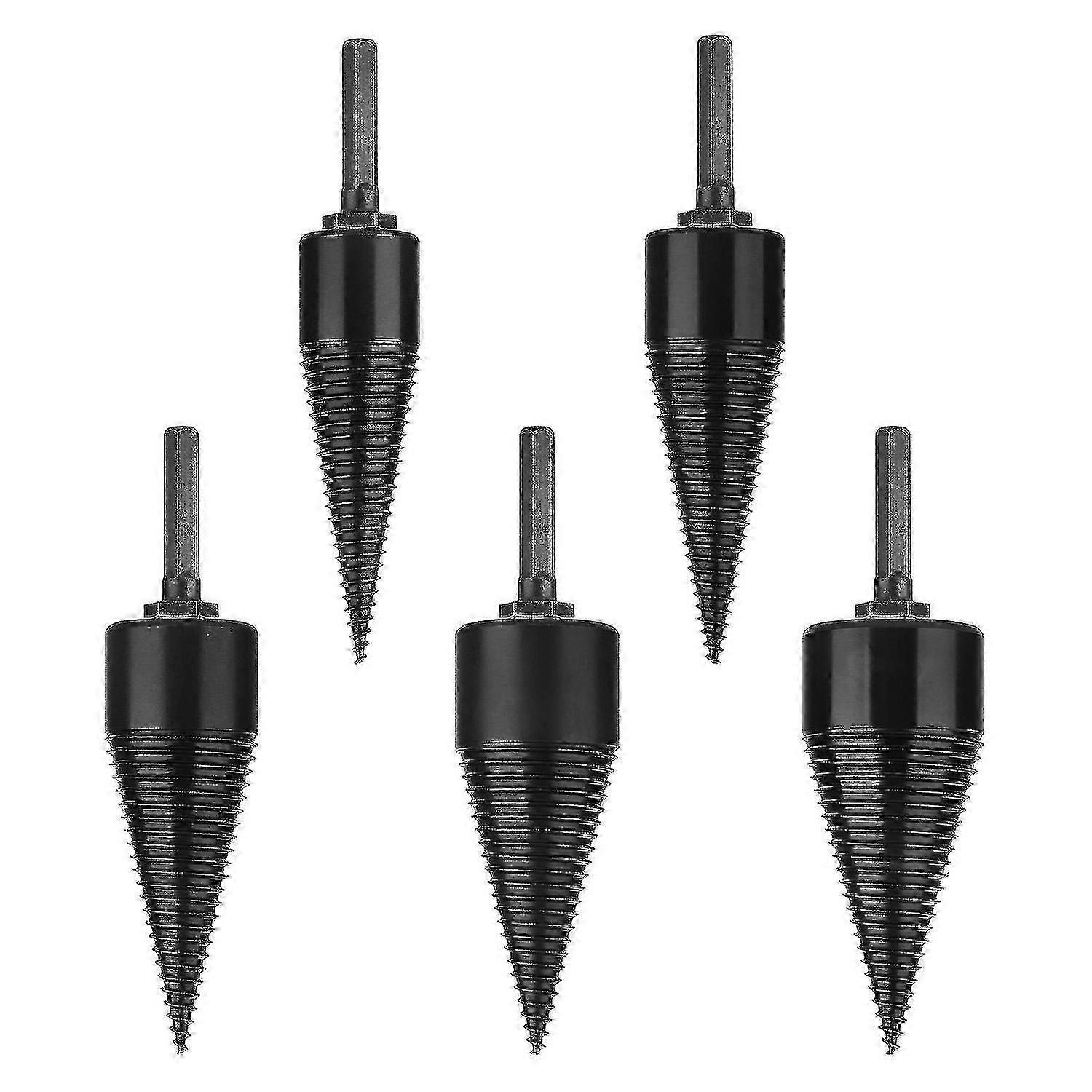 Hexagon Handle Drill Chop Wood Splitting Tool Firewood Machine Drill Bit Tools 50mm