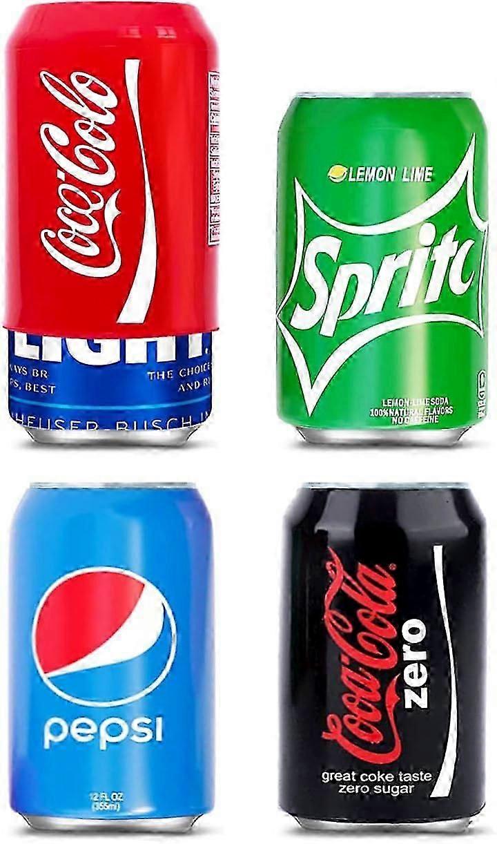 ソーダのように見える缶カバー、缶用シリコンスリーブ、缶ラップ、すべての12FL OZ 355mlに適合。