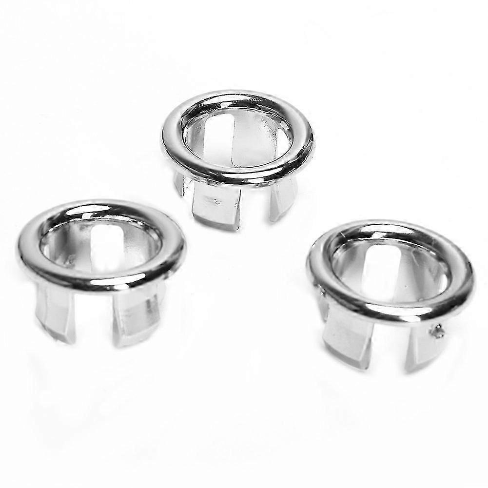 3 Badekar Vask Ring Overløpsdeksel Ekstra Vask Servantdeksel Bad Keramisk Servant Overløpsring JN