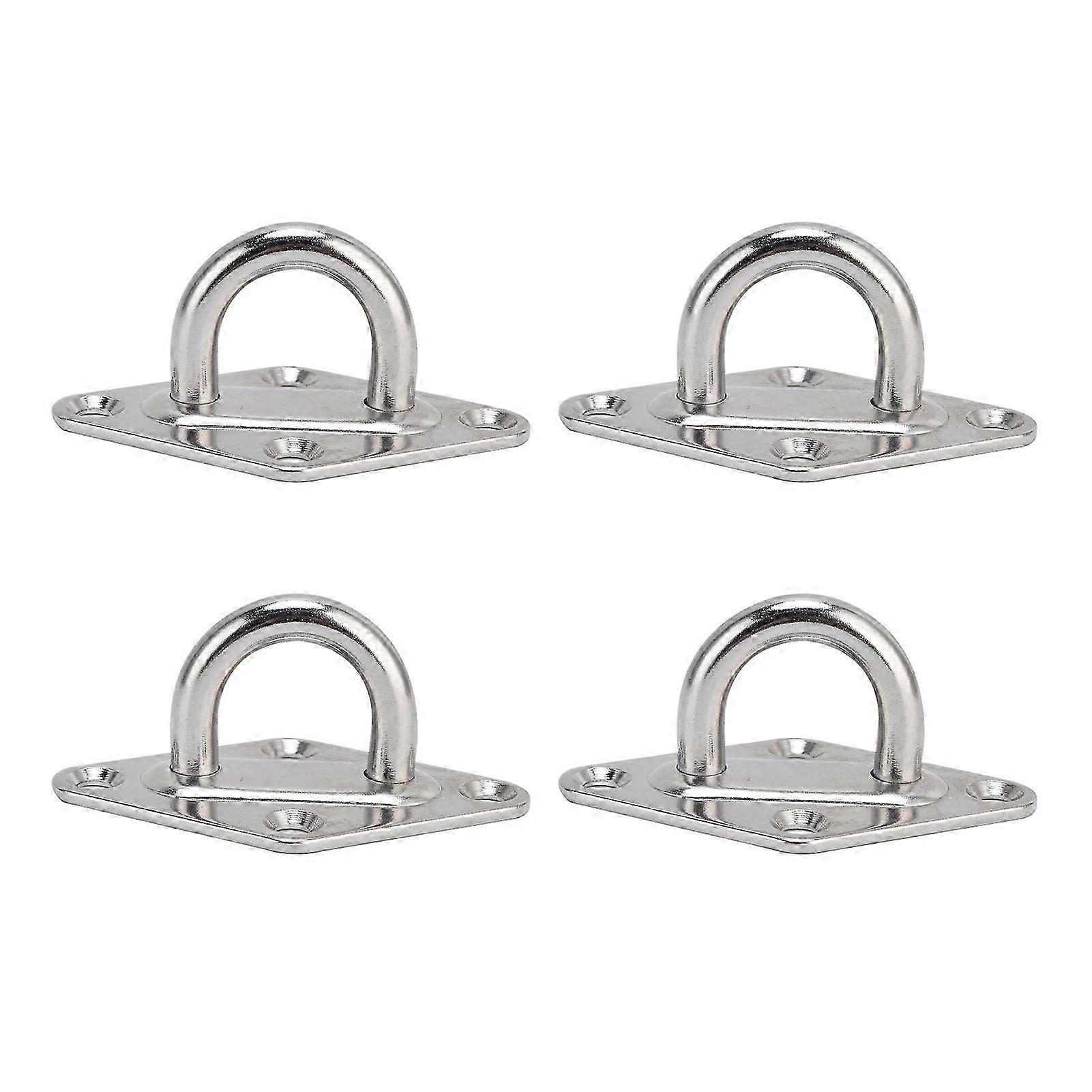 4 قطع الثقيلة سقف الوسادة العين المعين 304 الفولاذ المقاوم للصدأ الجدار جبل هوك أرجوحة شنقا أداة