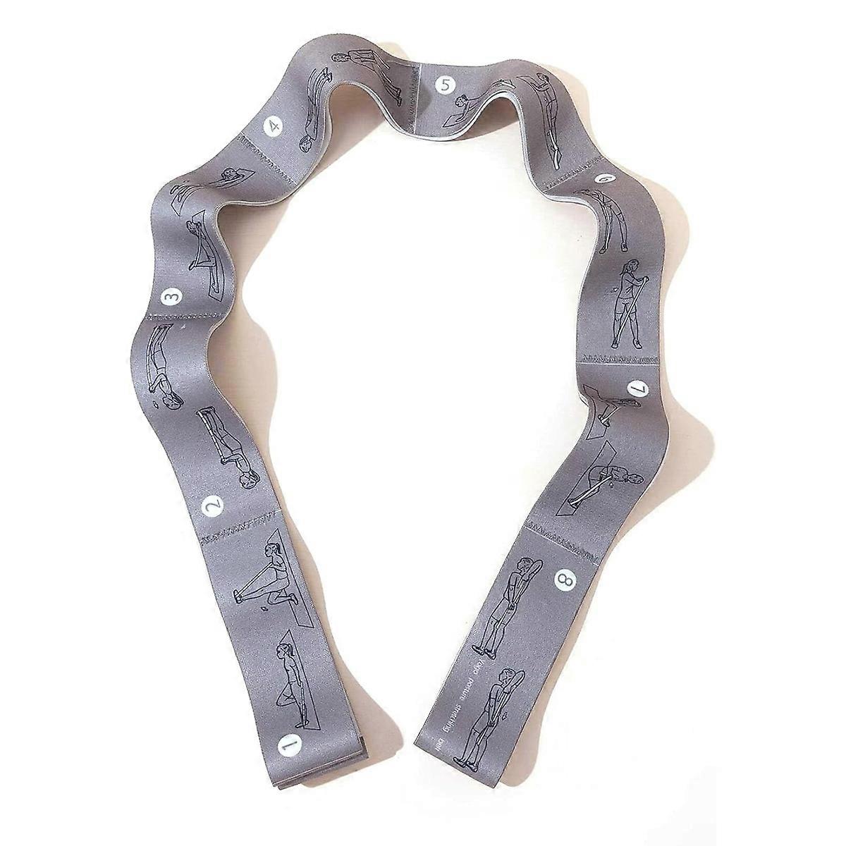 Pilates Stretch Band, Integrated Loop Handles For Enhanced Stability, Long Lasting Medium Resistance Band For Fitness Enthusiasts