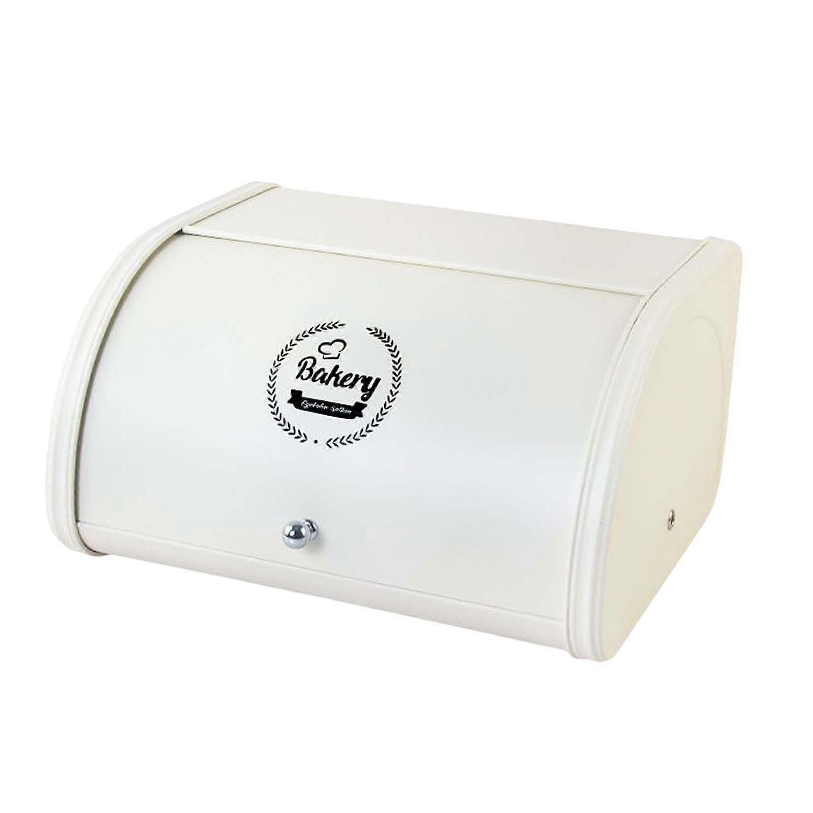 Multi Purpose Storage Container Metal Bread Box Bin for Kitchen Baked Goods Home