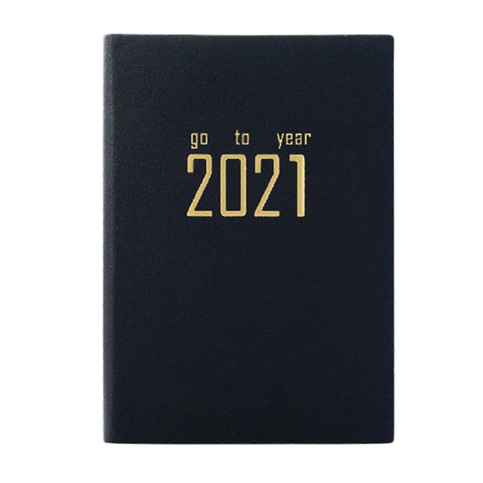 Schedule Notepad Inside Page A5 Efficiency Manual Planning Notebooks Gift Portable