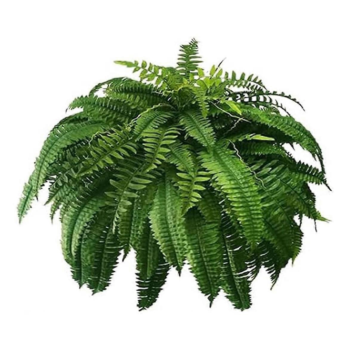 UV Resistant Lifelike Artificial Boston Fern, Artificial Ferns