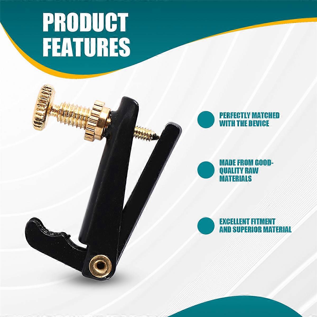 4 piece 3/ 4-4/ 4 Violin Fine Tuner String Plate