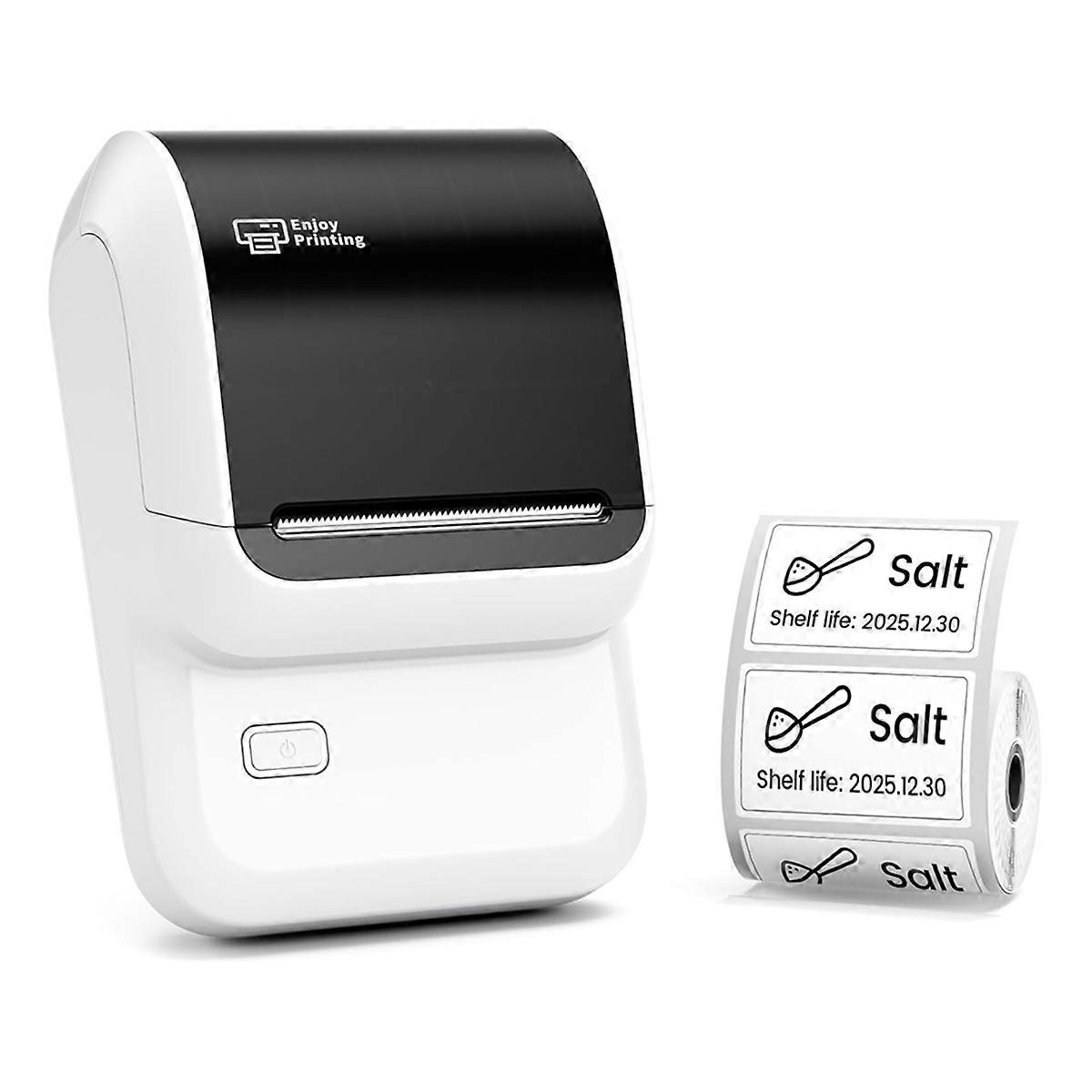 Bluetooth Label Maker,Inkless Portable Label Maker for Address,B