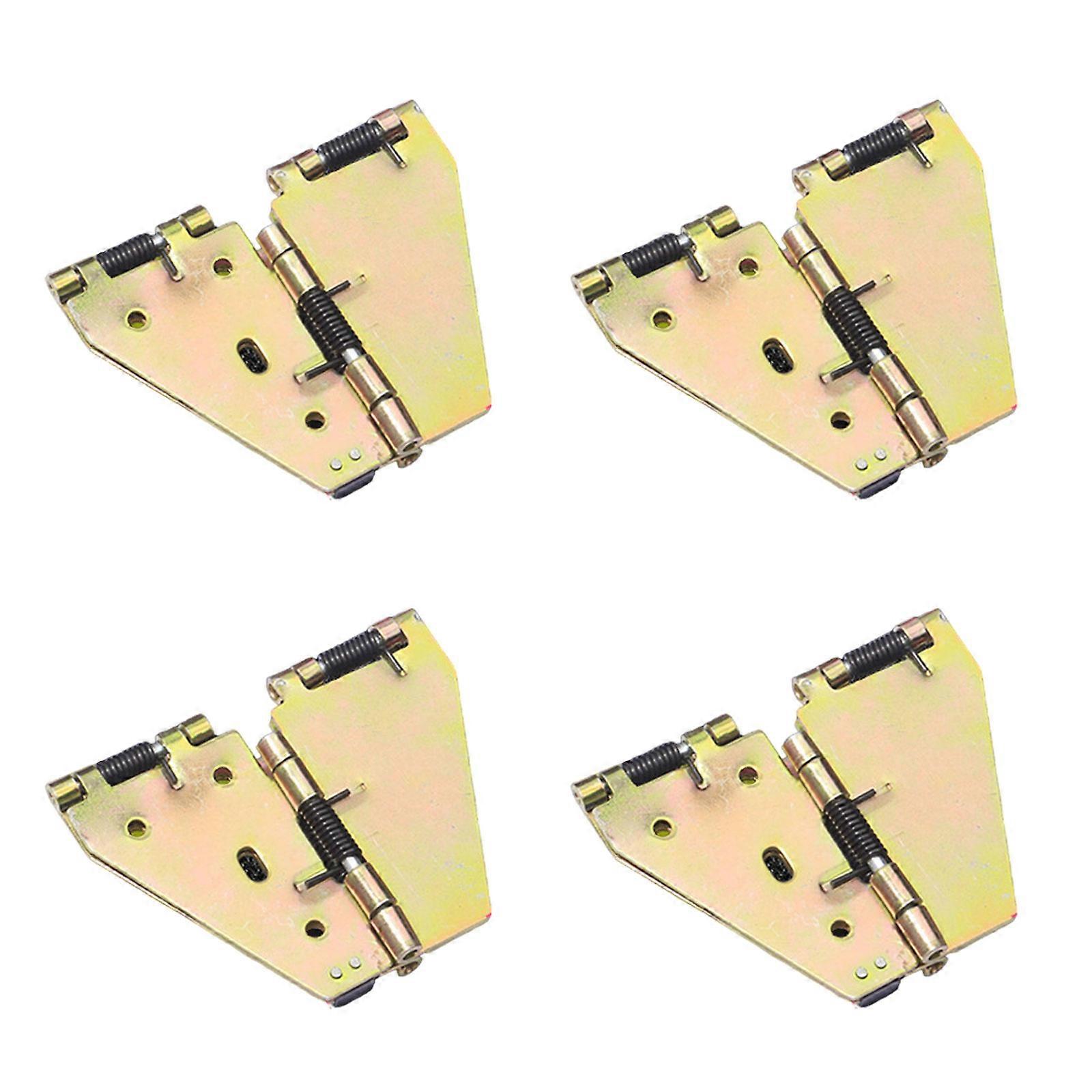 Compact Folding Hinges Essential Cabinet Fittings set Easy Installs Round Table Folding Hinges set for Household Tables
