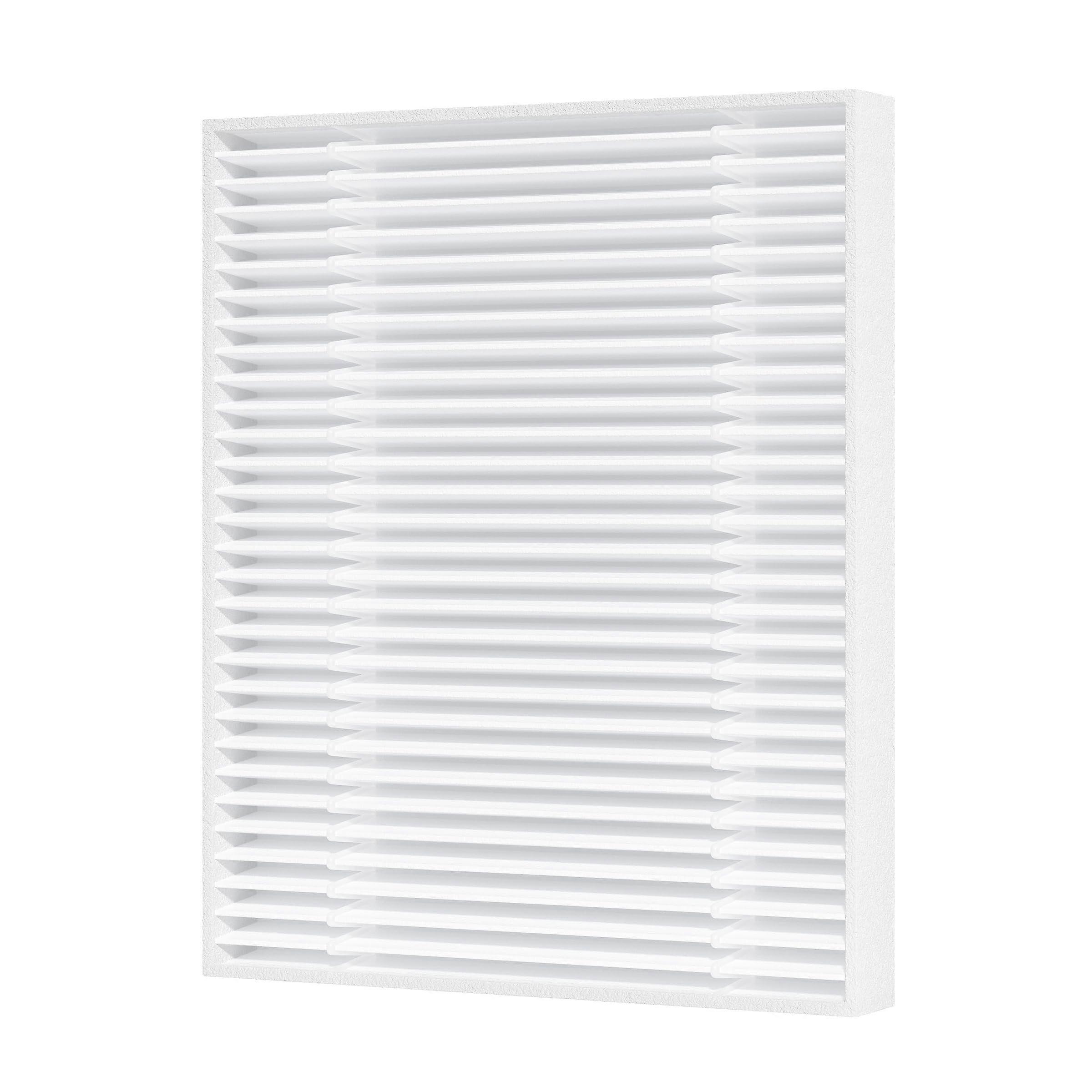 2 Pcs HEPA Filter for Air Purifiers and HVAC Systems Compatible with Standard Models 16x16 Inches