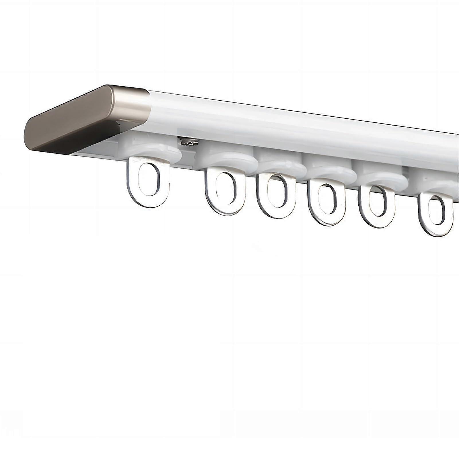 Ultra Thin Aluminum Alloy Curtain Rail System for Room Divider 1.2m (3.9ft)